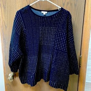 J Jill crew neck pullover